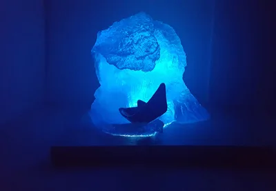 Vista con i led accesi
