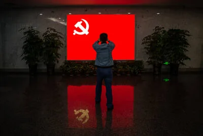 Senza titolo, da "shangai, la nuova Cina" Alessandro Romeo Fine Art printing on Archibald paper 2018