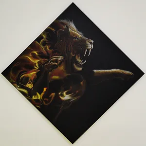 I’m Fire Venera Gambino Acrilico e carboncino cm 100x100 2018