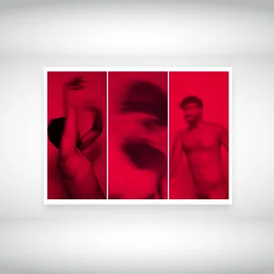 Trittico khaos, progetto foto/performativo Filippo Papa Fotografia digitale, carta matta su Dibond 22x47 cm, CAD. 1 2018